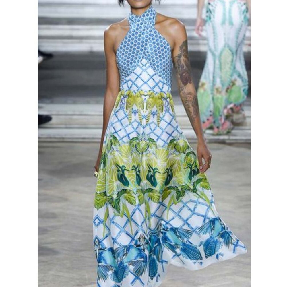 Temperley London Halter Neck Lepinia Dress